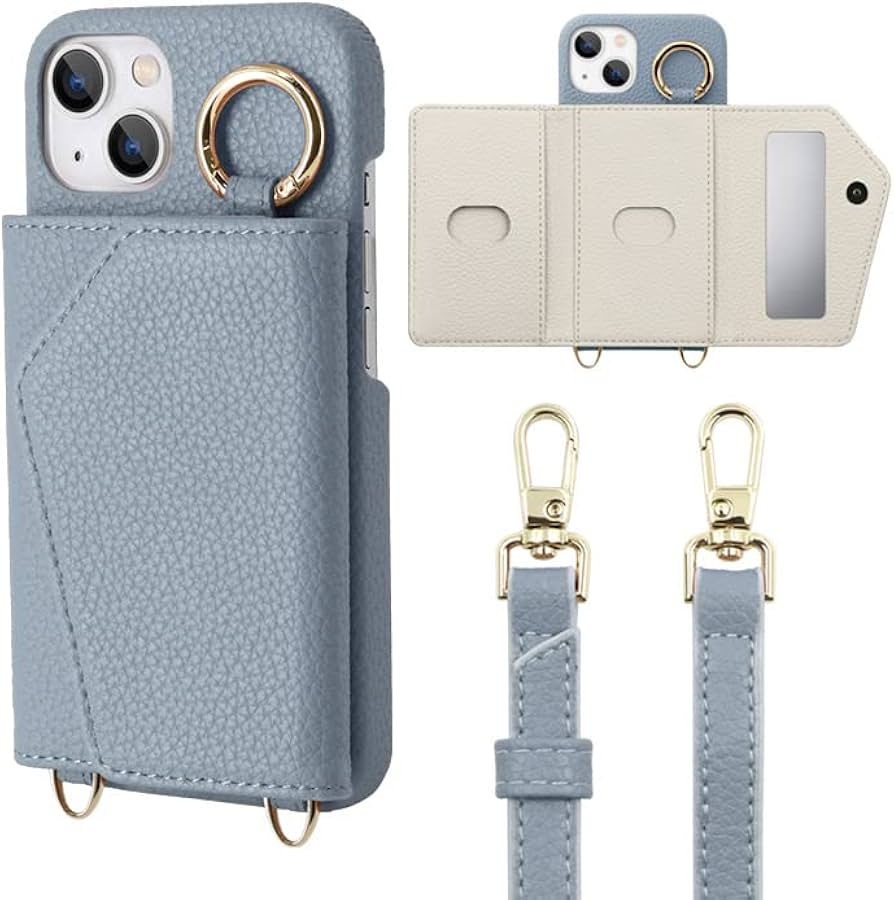 Amazon.co.jp: ZENIX DESIGN TECH iPhone13 用 ケース ショルダー