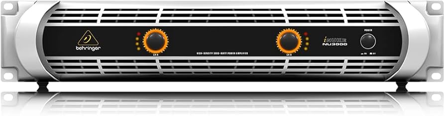Amazon | Behringer nu3000 iNUKE超軽量、高密度3000-watt電源アンプ