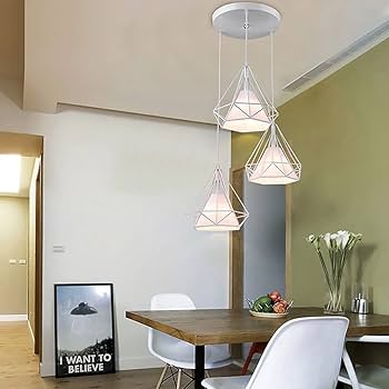 Amazon.co.jp : ペンダントライト 3灯 LED電球付き 吊り下げ照明