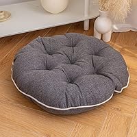 Amazon.co.jp: クッション ワインレッド 座布団 厚い 55*55cm 円