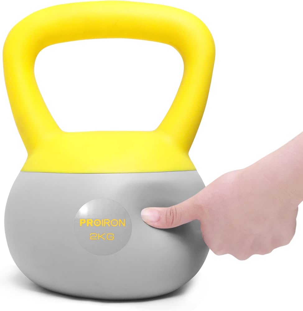 Amazon | PROIRON ケトルベル ソフト 2kg kettlebell 鉄ビーズ砂鉄