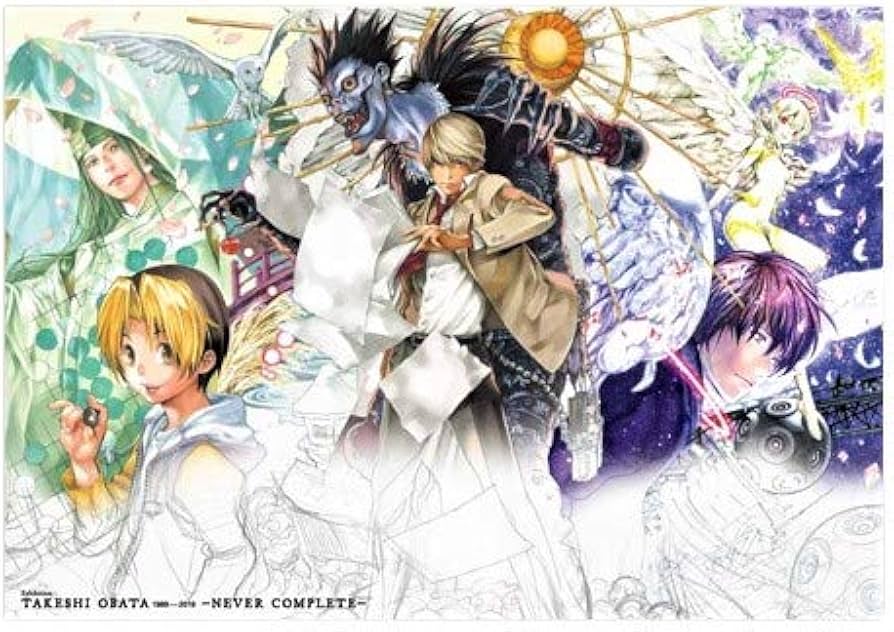 Amazon.co.jp: 画業30周年記念 小畑健展 NEVER COMPLETE 展覧会限定