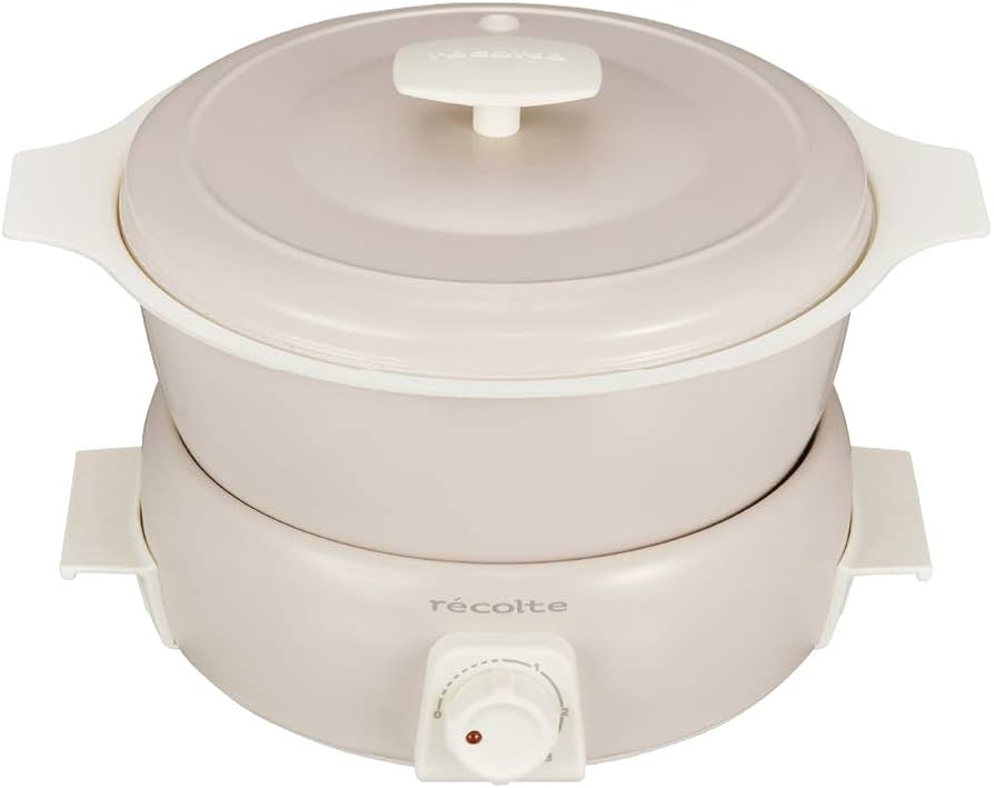 Amazon | レコルト ポットデュオ タント [ ホワイト / RPF-2W