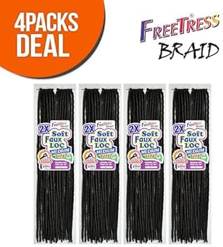 Amazon.com : FreeTress Synthetic Hair Crochet Braids 2X Soft