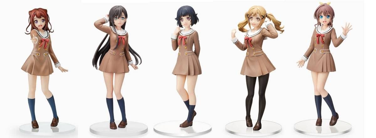 Amazon | バンドリ！ プレミアムフィギュア Poppin'Party SchoolDays