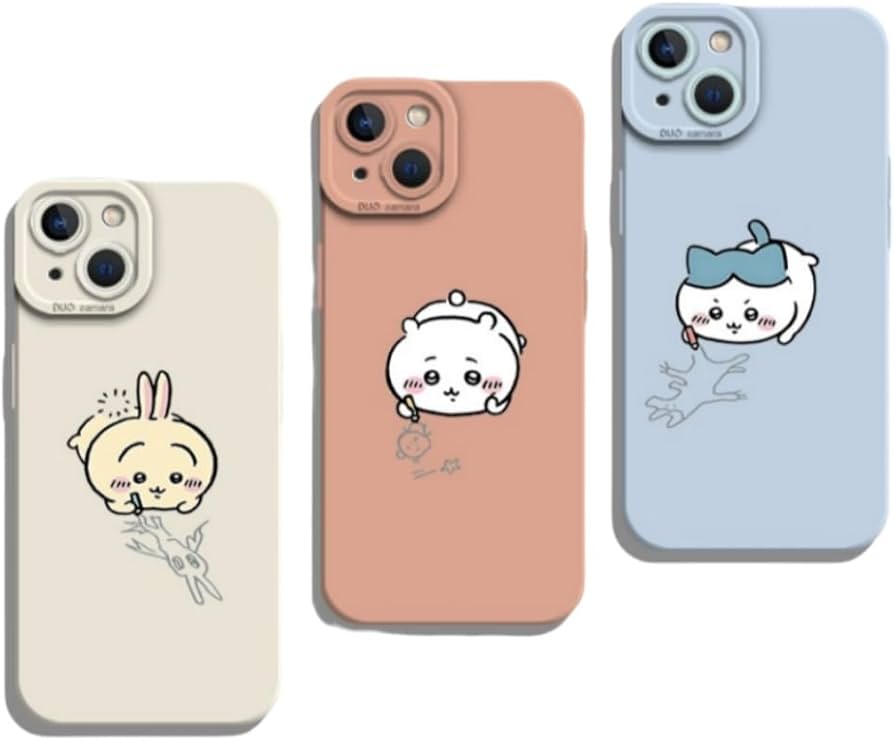 Amazon.co.jp: BOKNI ちいかわ スマホケース iphone15 ケース シリコン