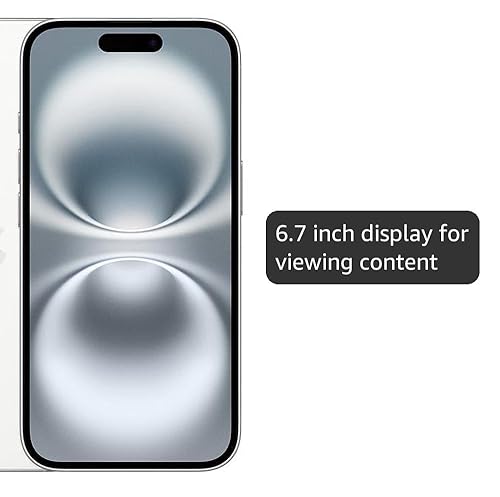 Amazon.com: Apple iPhone 16 Plus, US Version, 128GB, White