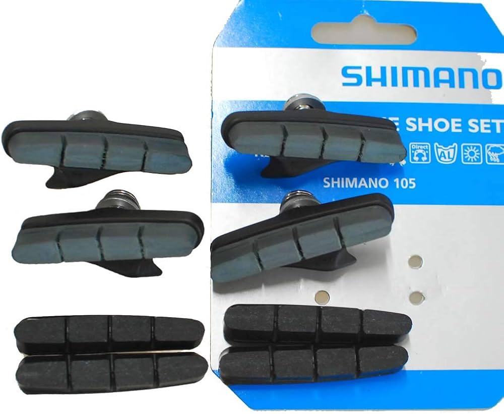 Amazon | Shimano 純正 カートリッジ カーボンリム用 ブレーキシュー
