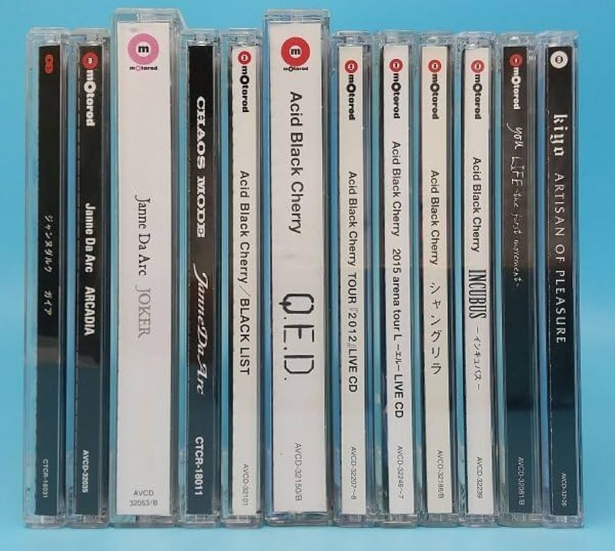 Amazon.co.jp: 【Janne Da Arc】【Acid Black Cherry】 CD まとめて 12