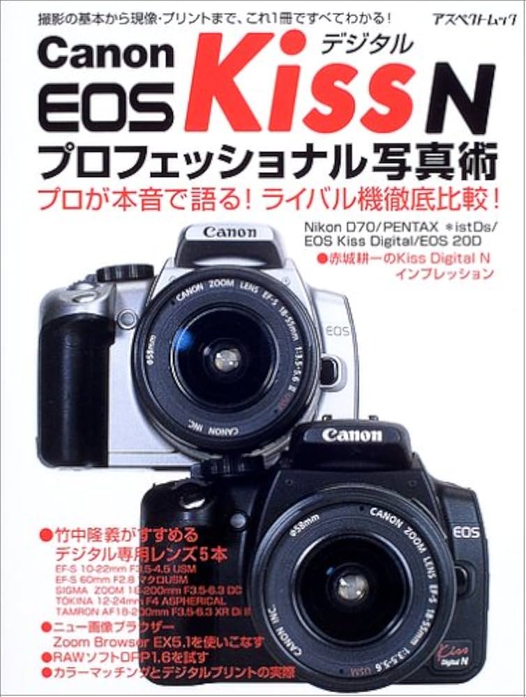 旅行や運動会の撮影にCanon EOS kiss Digital N フルセット キヤノン