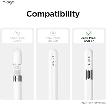 Amazon.co.jp: 【elago】 Apple Pencil USB-C 対応 カバー かわいい