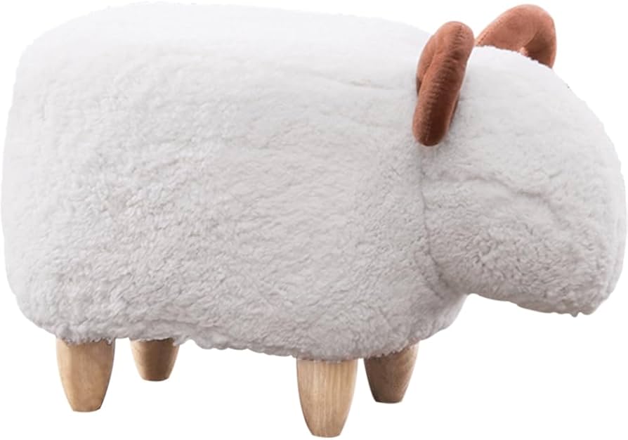 Amazon.co.jp: HIGHAWKアニマルスツール 動物スツール ひつじ ソファ