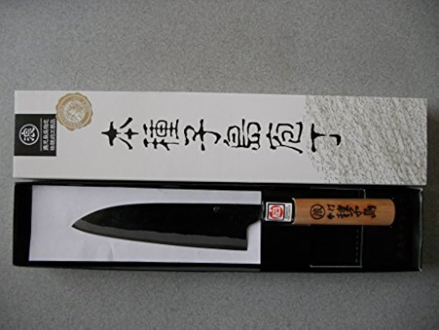Amazon | 種子島本種 池浪刃物製作l所 黒打ち万能包丁中 鹿児島県指定