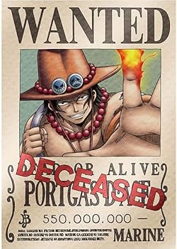 Amazon.co.jp: ワンピース ポスター エース 手配書 海軍発行公式手配書