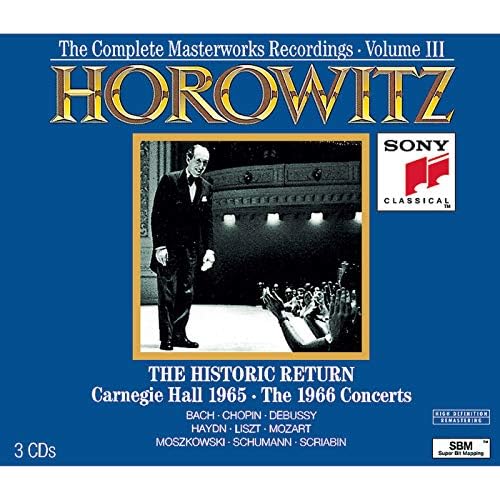 Amazon.co.jp: Horowitz: The Historic Return; Carnegie Hall 1965