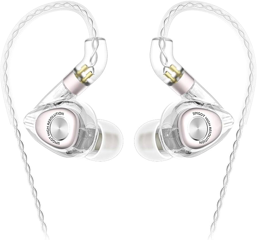 Amazon.co.jp: SIMGOT EM2 イヤモニ型 イヤホン ゲーミングイヤホン