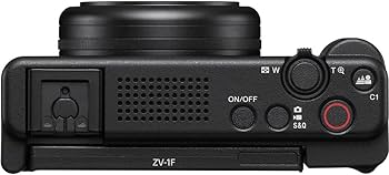 Amazon.com : Sony ZV-1F Vlogging Camera (Black) (ZV1F/B) + Case +