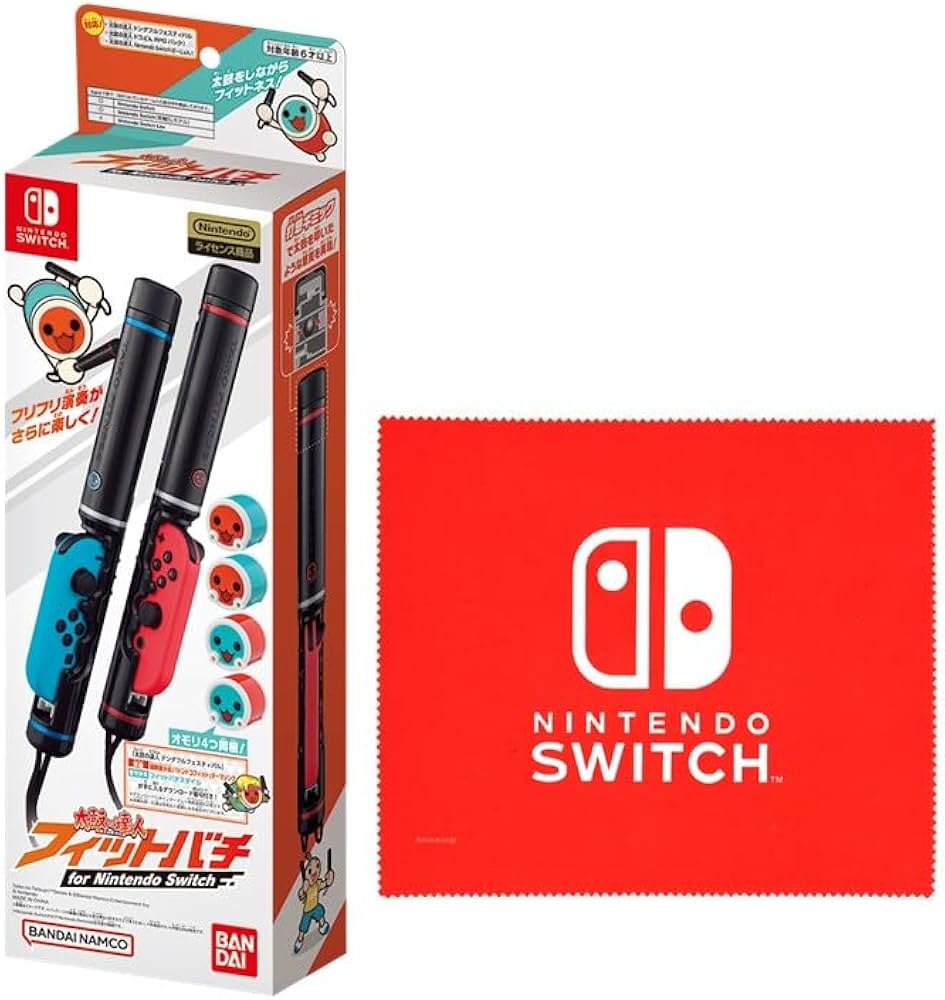 Amazon.co.jp: 【任天堂ライセンス商品】太鼓の達人 フィットバチ for