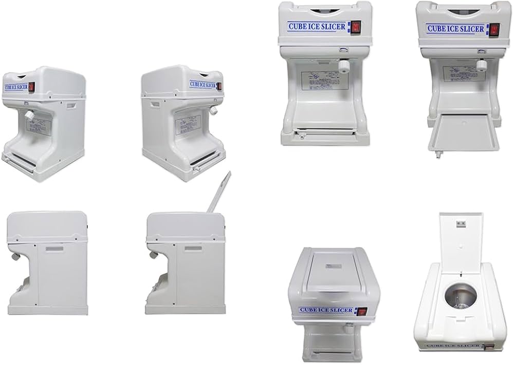 Amazon.co.jp: 業務用電動かき氷機 キューブアイススライサー なごみ
