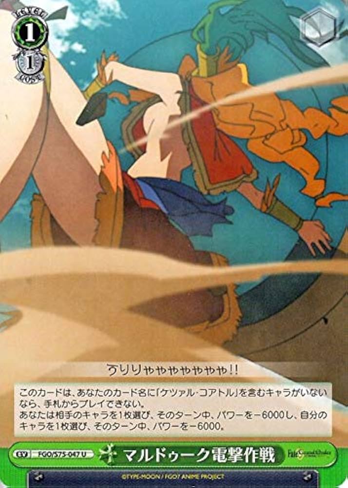 Amazon.co.jp: ヴァイスシュヴァルツ Fate/Grand Order -絶対魔獣戦線