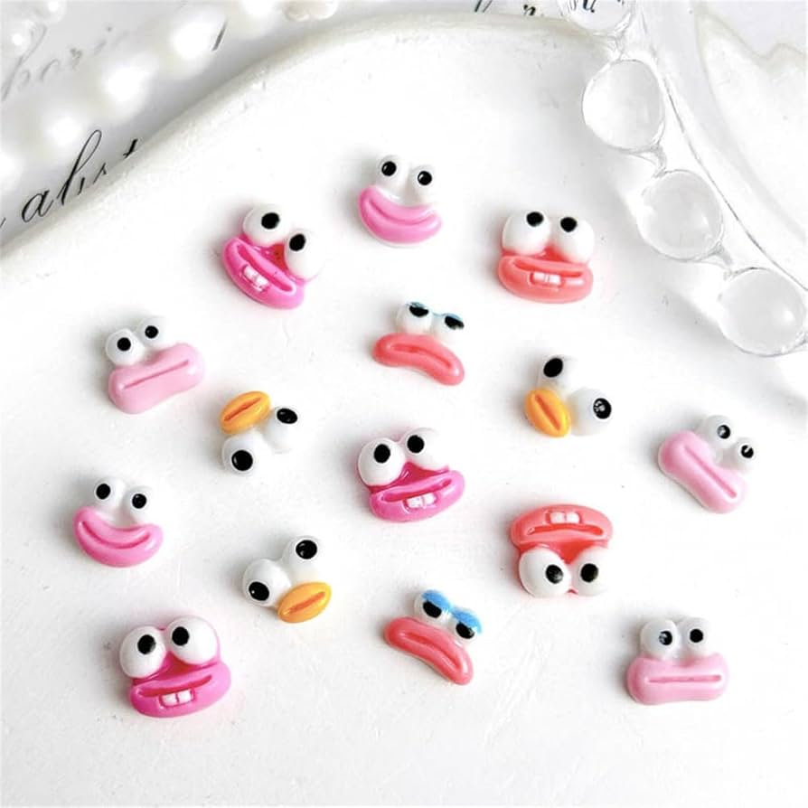 Amazon.co.jp: DUOLEIMI ネイルパーツ くま ネイルデコパーツ 100pcs