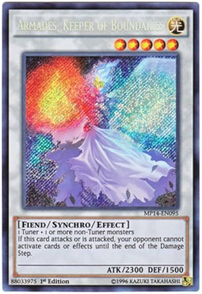 Amazon.co.jp: 遊戯王 英語版 MP14-EN095 Armades, Keeper of