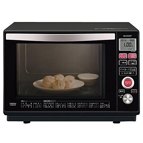 Amazon | シャープ スチームオーブンレンジ ブラック 23Lタイプ RE