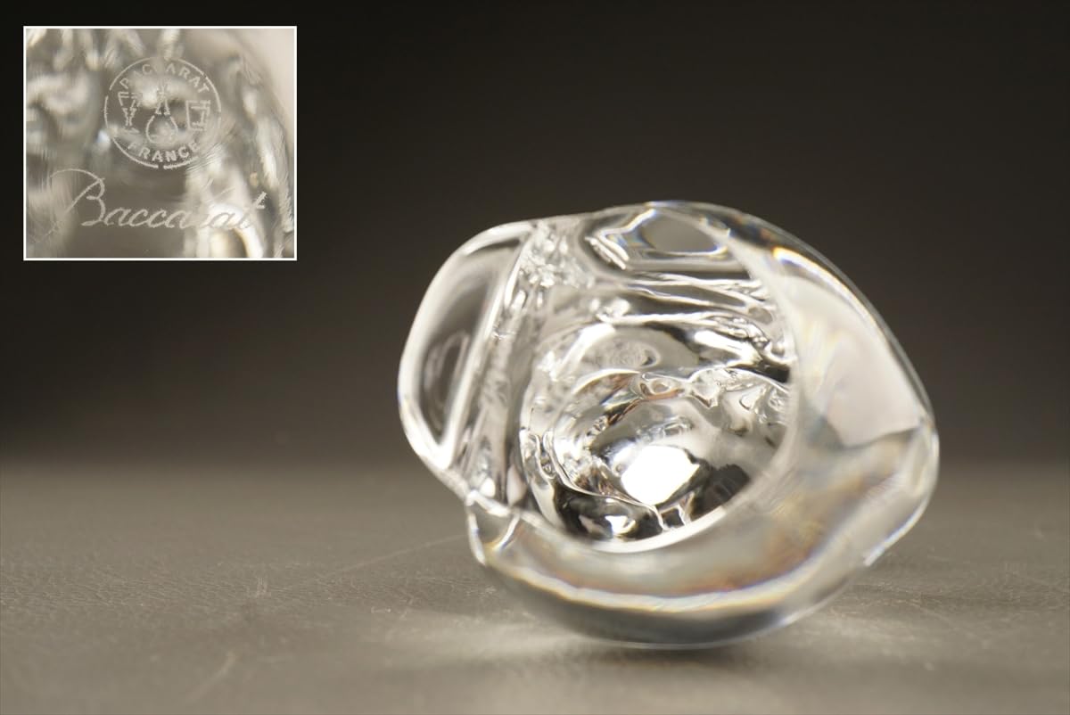 Amazon.co.jp: 千寿Baccarat バカラ 干支 ねずみ クリスタル オブジェ