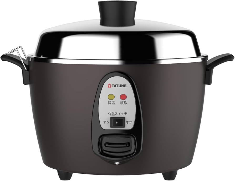 Amazon | 大同電鍋(電気釜) 炊飯器 6合 外鍋ステンレス製ー