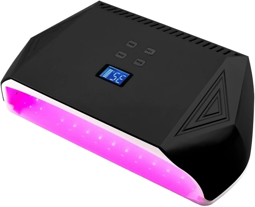 Amazon.co.jp: ネイルライト 128W コードレス充電式 LED ネイルジェル