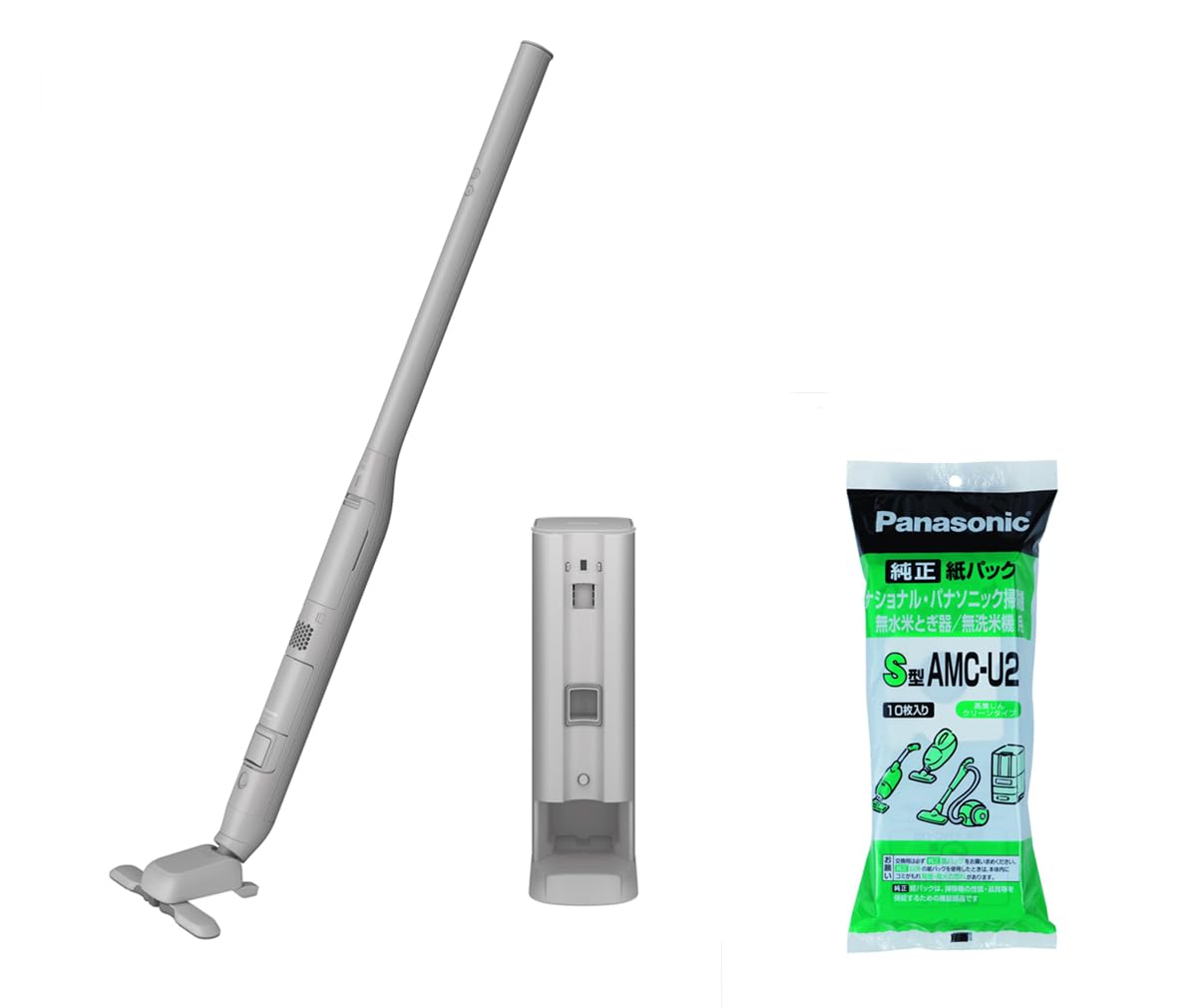 Amazon | 【交換用紙パック付き】パナソニック 掃除機 コードレス
