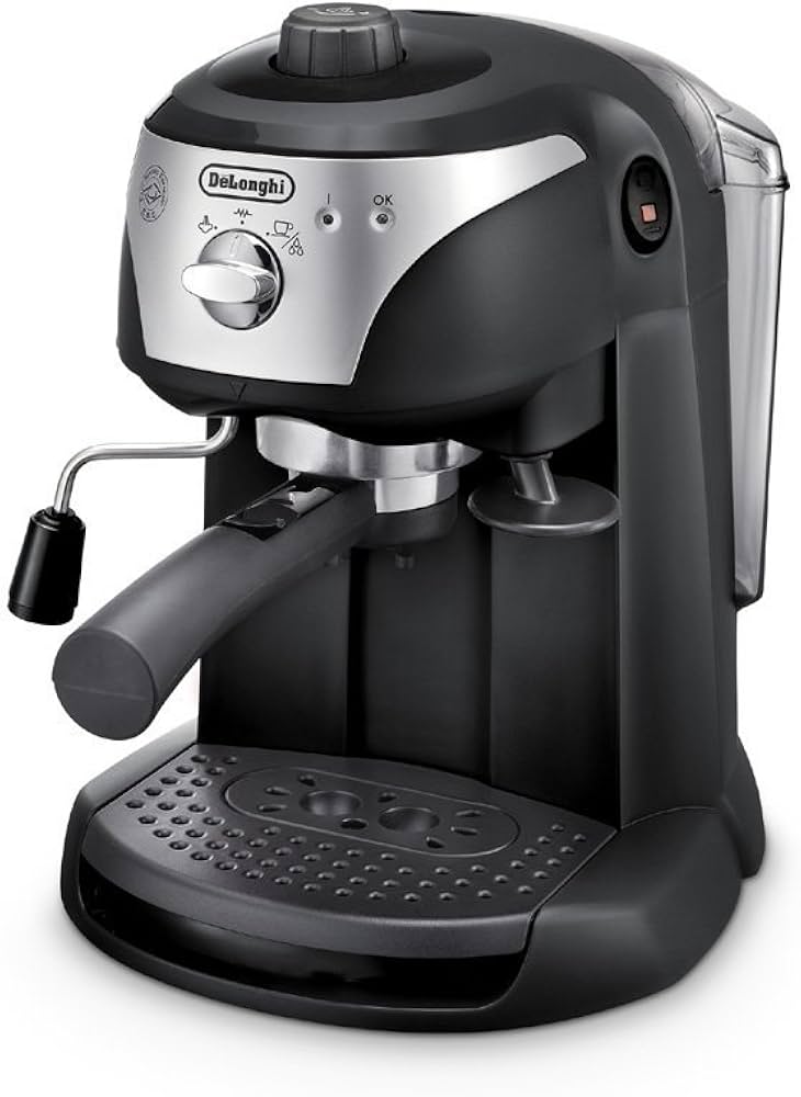 Amazon | デロンギ エスプレッソ＆カプチーノマシン EC221 ブラック