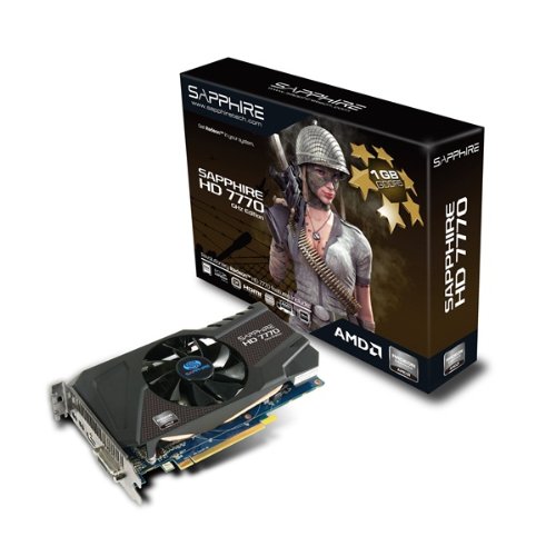 Amazon | Sapphire Radeon HD 7770 GHZ 1GB DDR5 HDMI/DVI-I/DP PCI