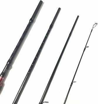 Amazon | EVA 9フィート (2.7m) スピニングパックロッド カーボン