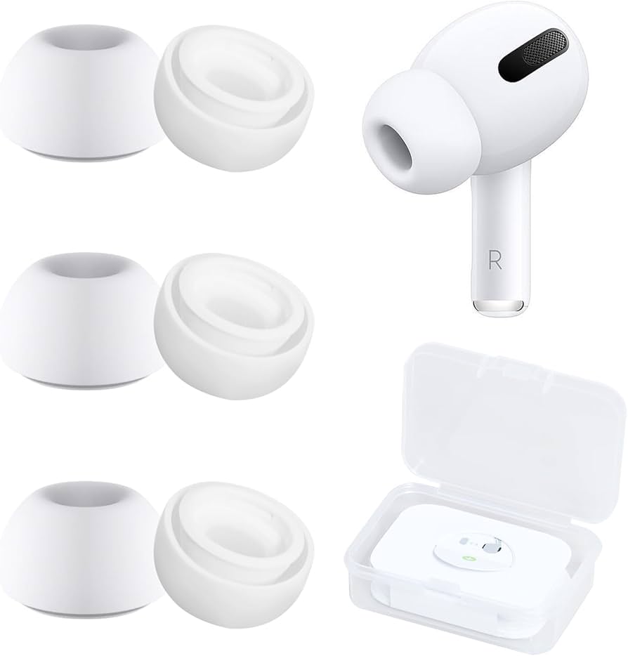 Amazon | [3ペア] AirPods Pro & AirPods Pro 2用交換用イヤーチップ