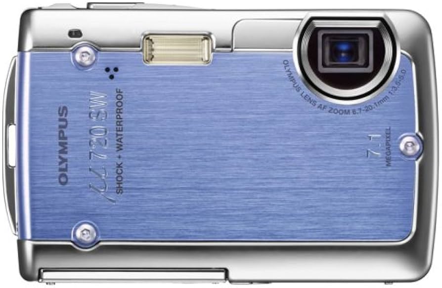 Amazon | OLYMPUS デジタルカメラ μ720SW アクアブルー μ720SWBLU