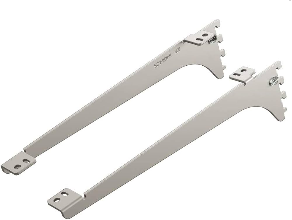 Amazon | 南海プライウッド アームハング棚柱SS 棚受(木質棚板用) SS
