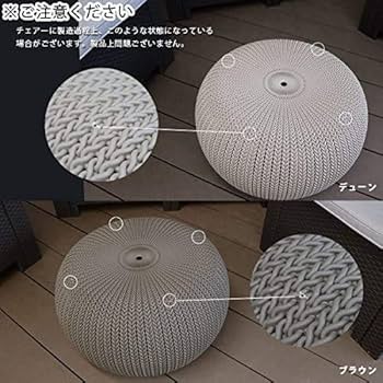 Amazon.co.jp: KETER ガーデンファニチャー ニット コージーアーバン 3