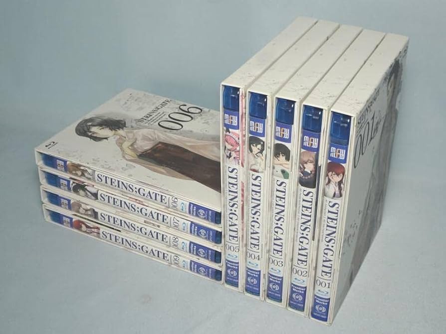 Amazon.co.jp: STEINS;GATE 全9巻セット 初回限定版 Blu-ray