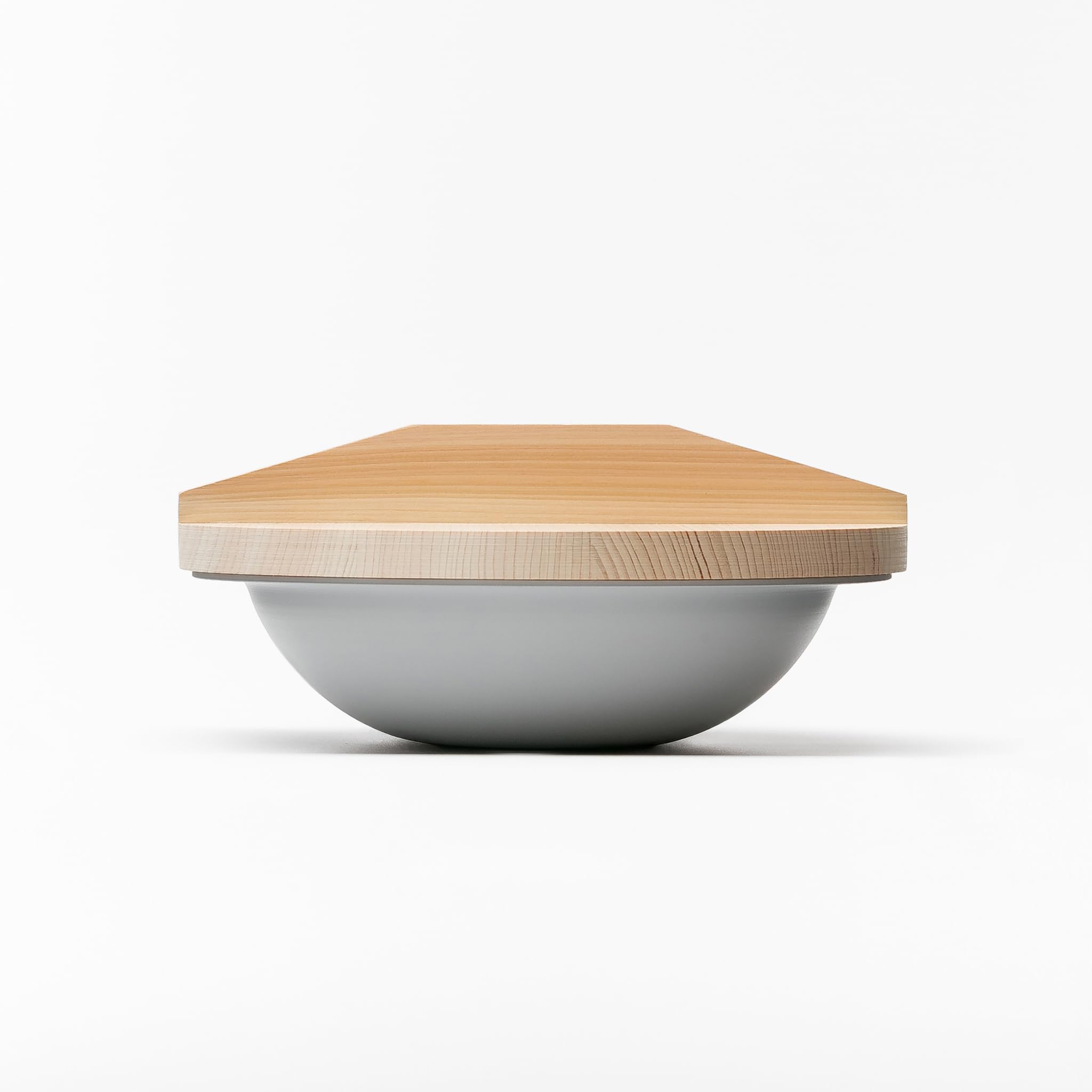 Amazon | HEGE（ヘゲ）φ250直火鍋1.0 グレー 木蓋付きセット 25cm【直