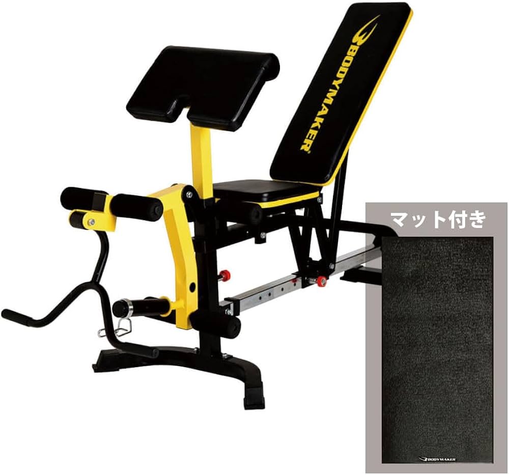 Amazon | BODYMAKER(ボディメーカー) フラットマルチベンチ V ブラック