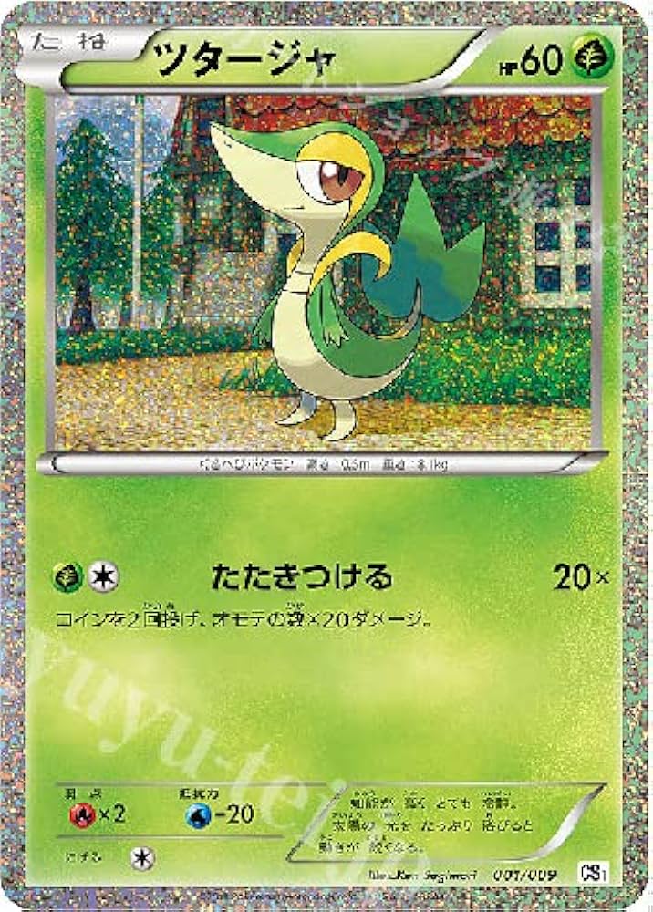 ポケモンカード・ジャンボカード・ツタージャ・ローソンキャンペーン