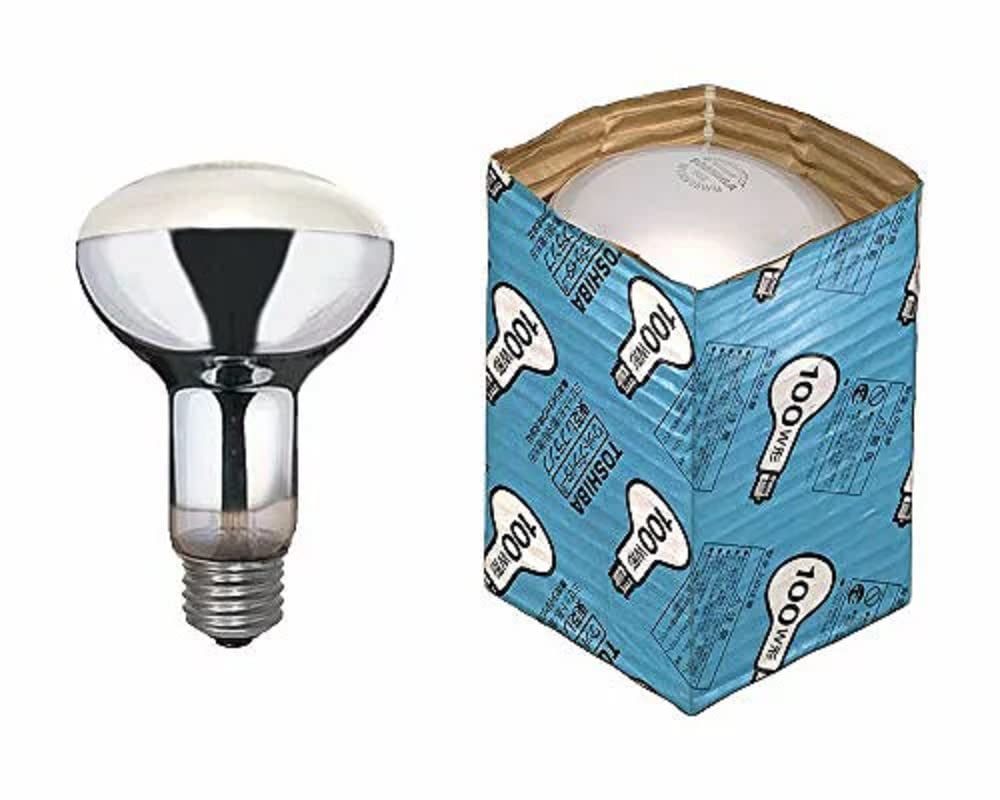 Amazon | 東芝 レフランプ ミゼット形 110V 100W形 E26口金 RF110V95WM