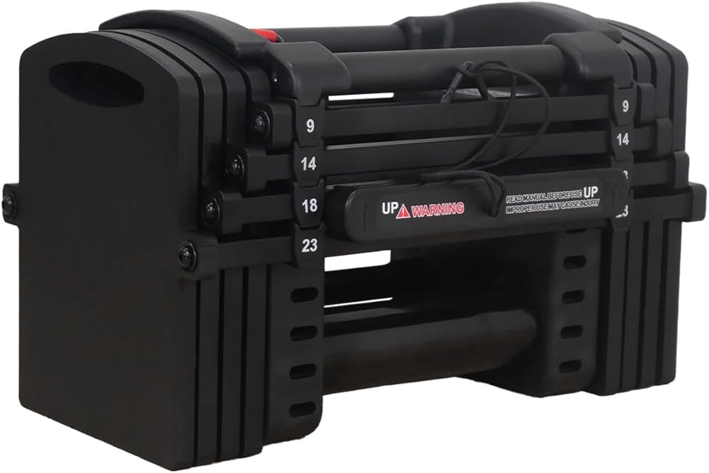 Amazon | 【初心者、歓迎。】 ブロックダンベル 可変式ダンベル 23kg 1