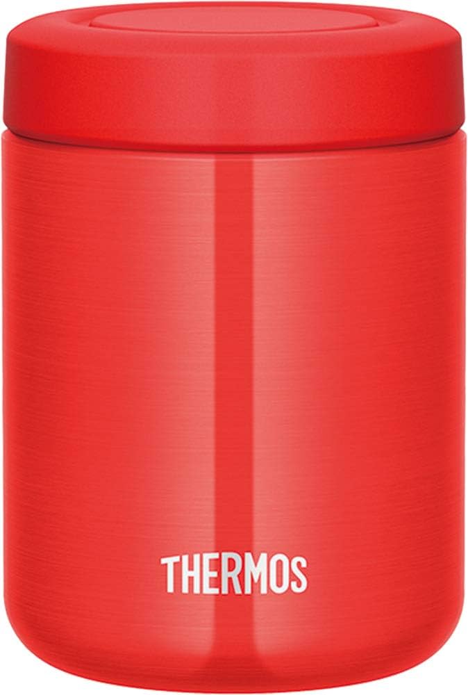 Amazon｜サーモス 真空断熱スープジャー 500ml レッド JBR-500 R｜保温