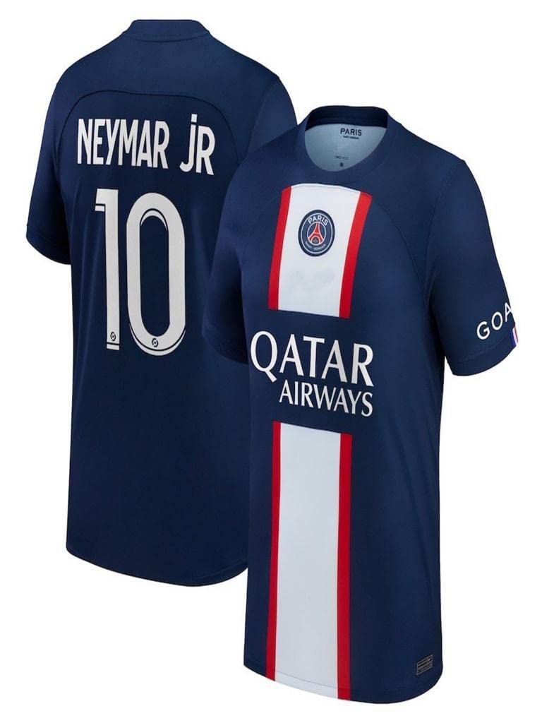 Paris Psg 22/23 Sezon Neymar 10 Yetişkin Forma : Amazon.com.tr: Moda