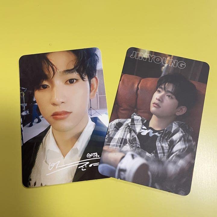 Amazon.co.jp: GOT7 ガッセ グッズ ジニョン トレカ 2枚 jinyoung