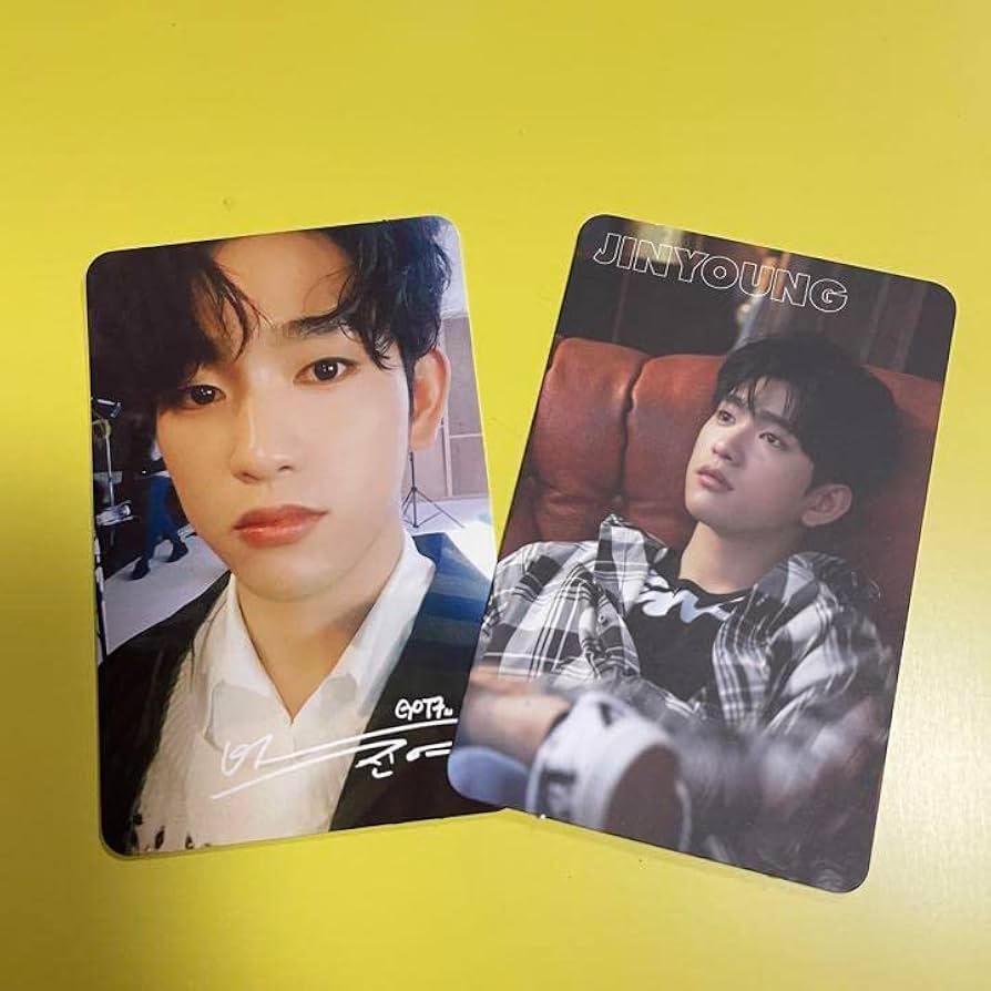 Amazon.co.jp: GOT7 ガッセ グッズ ジニョン トレカ 2枚 jinyoung