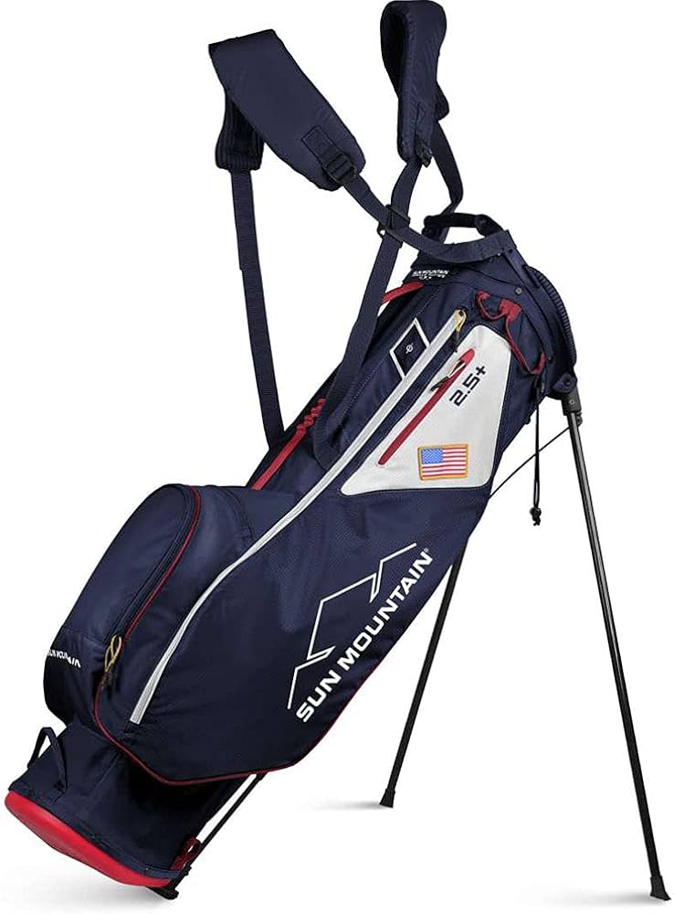 Amazon | Sun Mountain 2021 2.5+ ゴルフスタンドバッグ (ネイビー