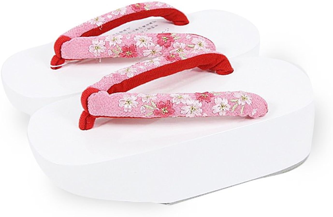 Amazon.co.jp: [とせん] 子供用ぽっくり・こっぽり 21cm 七才用 刺繍